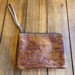 Patricia Nash Cassini Leather Zipper Wristlet